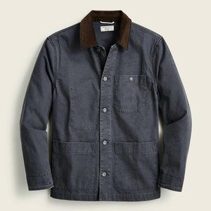 NWOT J. Crew Wallace & Barnes chore jacket with corduroy collar